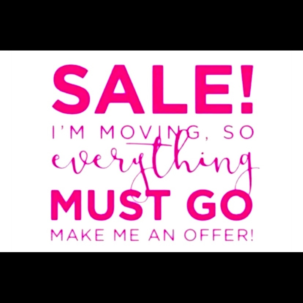 Moving Sale! All Name Brand! *